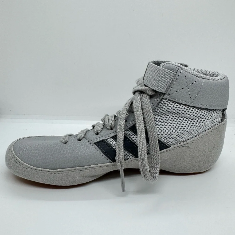 adidas Kids Gray High-Top Shoes